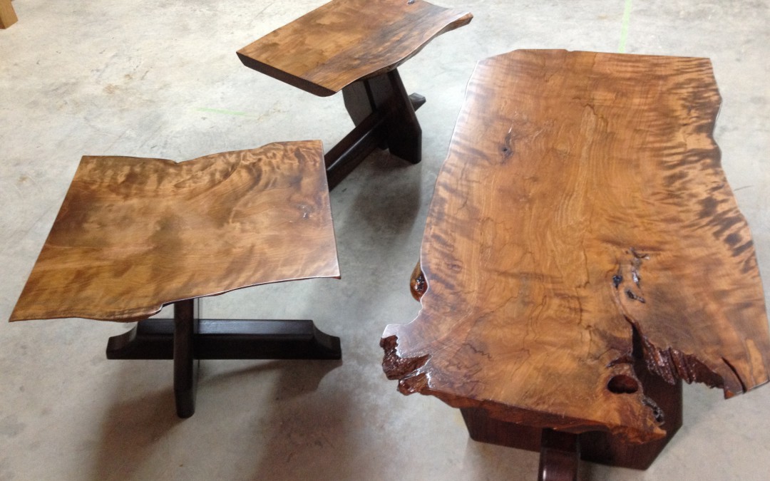 Coffee Table Set from Reclaimed Timber